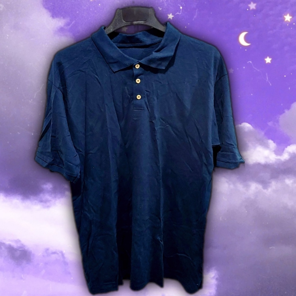 Polo Style Basic Navy Tshirt